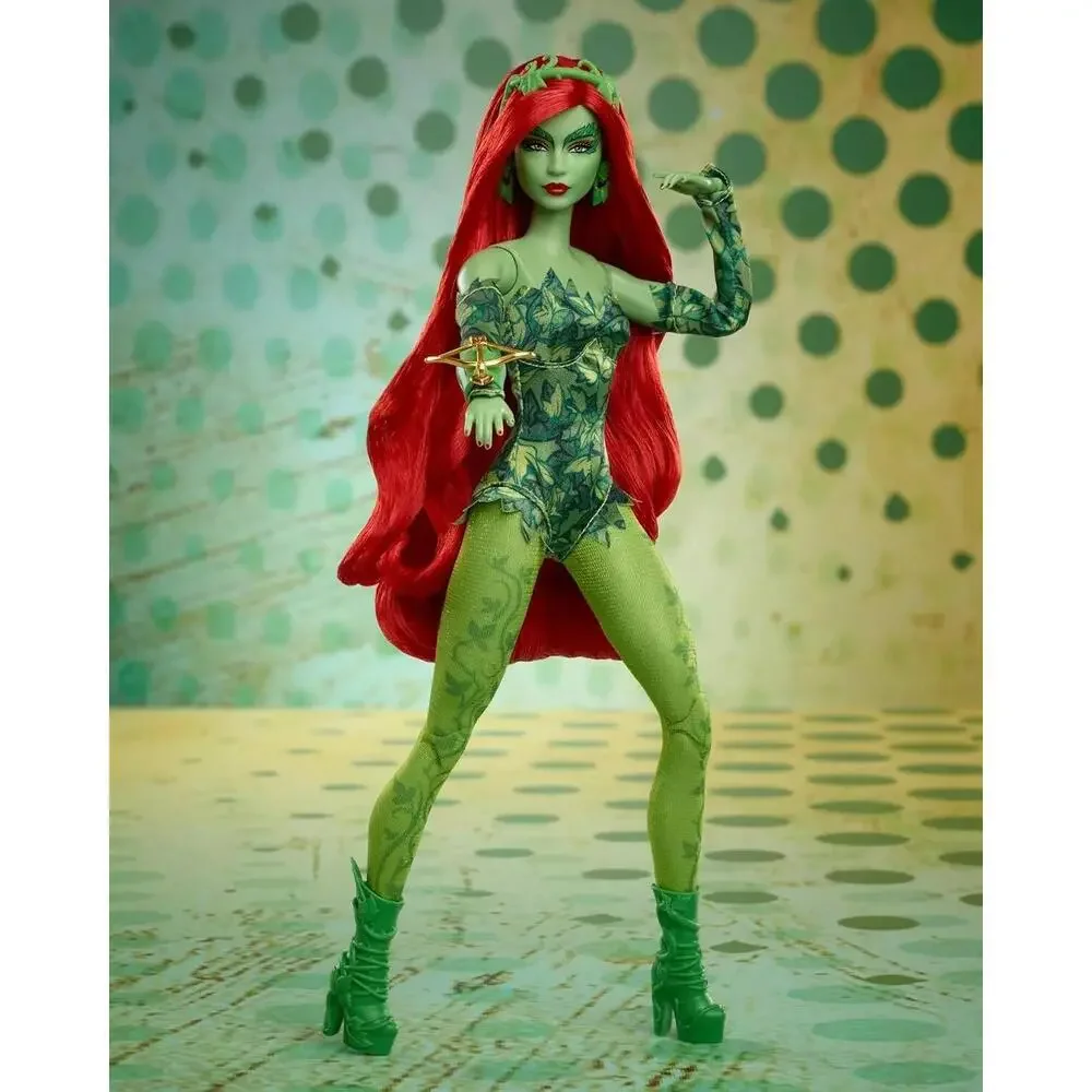 New! Barbie Signature Poison Ivy Collector Doll DC Batman 85th Anniversary HRM51